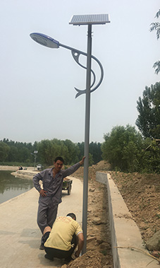 太陽(yáng)能路燈led